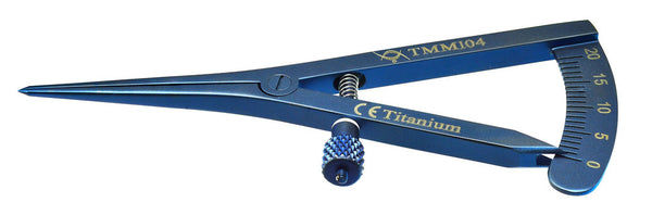 Castroviejo Caliper Titanium TMM104, Ophthalmic